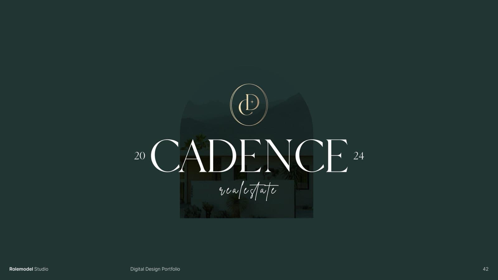 Cadence Real Estate — Brand Identity project, 2024