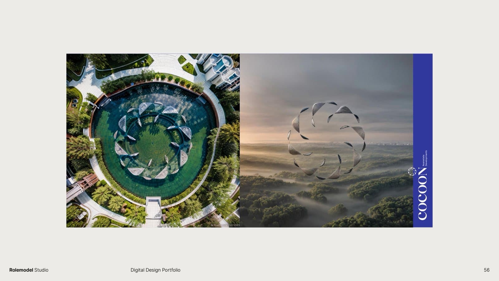 Cocoon Real Estate — Brand Identity project, 2024